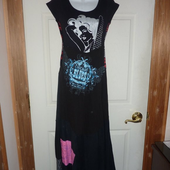 Dresses Vintage Rock N Roll Tshirt Dress Made In Canada Artisan Piece